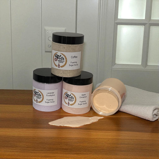 Foaming Whipped Sugar Scrub
